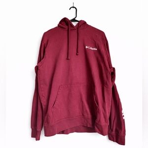 Columbia Men's Burgundy Hoodie